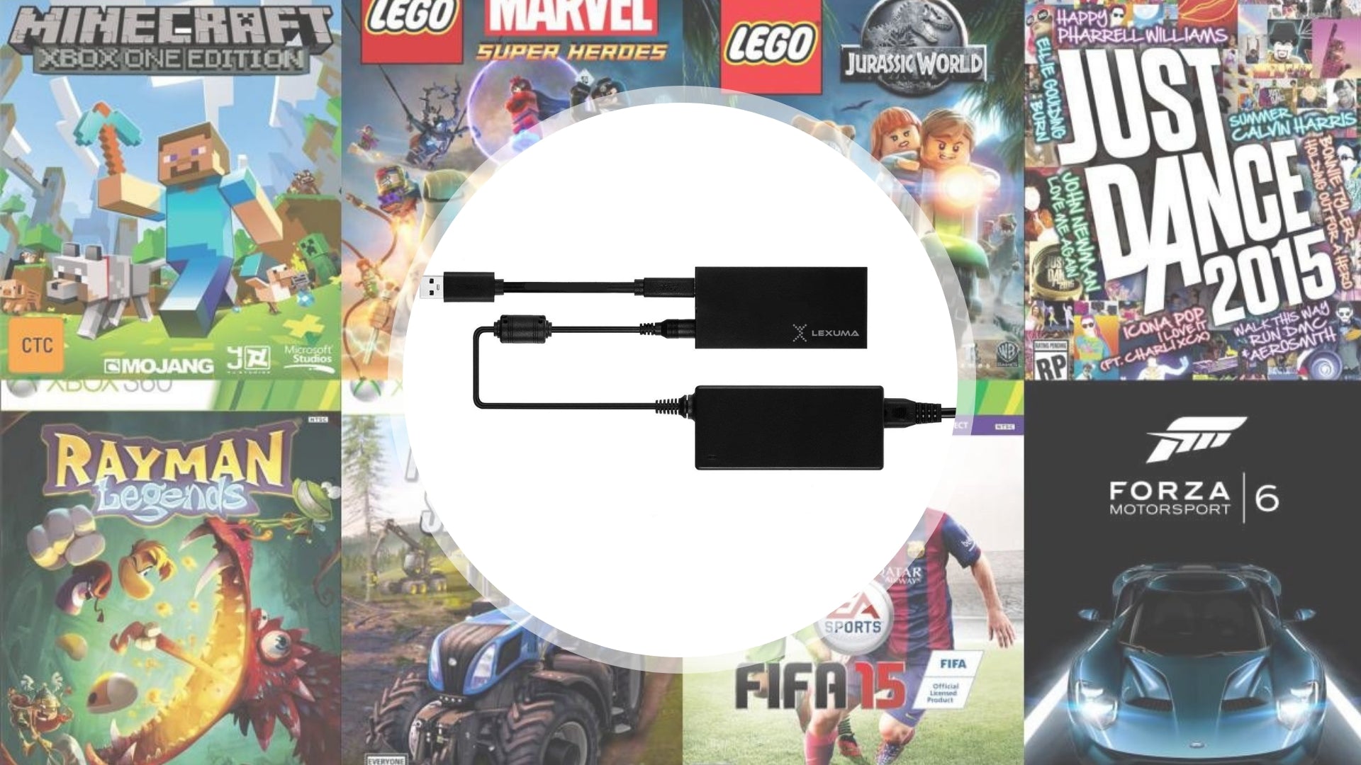 Lexuma Kinect Adapter - Start Your Games with XBox One S, One X and Window PC gadgeticloud gaming must have kinect games xbox one games
