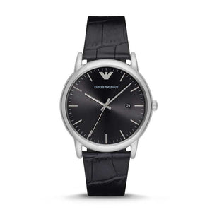 ARMANIBlackandSilverWatchAR2500