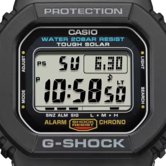 Casio G-5600UE-1DR zoom in