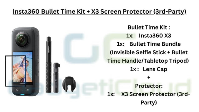 Insta360X3BUNDLE-BulletTimeKit