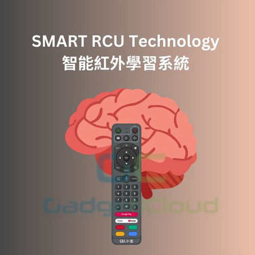 小雲電視盒子-SVICLOUD-9P-藍牙語音遙控-Bluetooth-TV-Remote-control