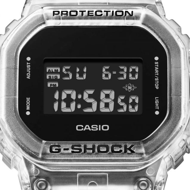 Casio DW-5600SKE-7JR close up