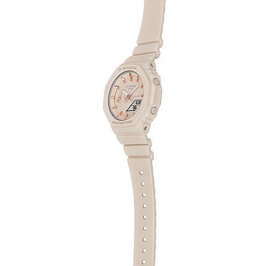 CASIO Pink G-SHOCK Women Watch #GMA-S2100-4AER strap side view