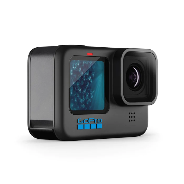 GoPro HERO11 Black - Waterproof Action Camera with Front LCD and Touch Rear Screens｜5.3K 60 Ultra HD Video｜27MP Photos