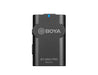 
GadgetiCloud BOYA BY-WM4 Pro Dual-Channel Digital Wireless Microphone for camera smartphone filming hands free mic one receiver