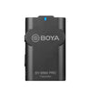 
GadgetiCloud BOYA BY-WM4 Pro Dual-Channel Digital Wireless Microphone for camera smartphone filming hands free mic two transmitters