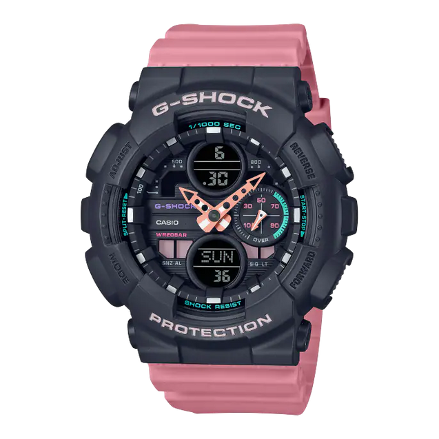 CASIO G-SHOCK Women's Analog-Digital GMA-S140 Series Watch #GMA-S140-4AER