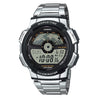 
CASIO Men's Digital World Time Steel Watch #AE-1100WD-1AVSDF