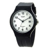 
CASIO Watch for Unisex Black Rubber Strap 50m Analog #MW-59-7BVDF