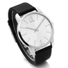 
NEW Calvin Klein City Leather Mens Watches - Black K2G211C6