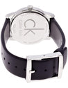 
NEW Calvin Klein City Leather Unisex Watches - Silver K2G231C6