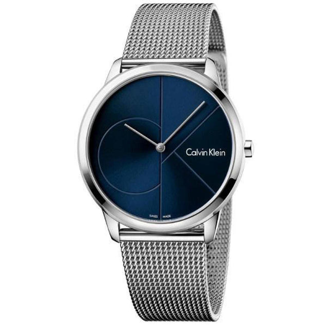 NEW Calvin Klein Minimal PVD Unisex Watches - Silver K3M2112N