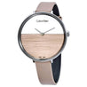 
NEW Calvin Klein Rise Leather Ladies Watches - Pink K7A231XH