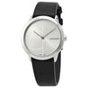 
NEW Calvin Klein Minimal Leather Ladies Watches - Black K3M221CY