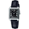 
Casio Leather Strap Roman Black Dial Dress Watch #LTP-V007L-1BUDF