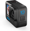 
GoPro HERO10 Black - Waterproof Action Camera with Front LCD and Touch Rear Screens｜5.3K 60 Ultra HD Video｜23MP Photos｜1080p Live Streaming - left