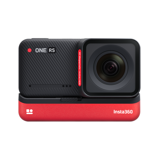 Insta360 ONE RS Interchangeable Lens Action Camera - 4K - front