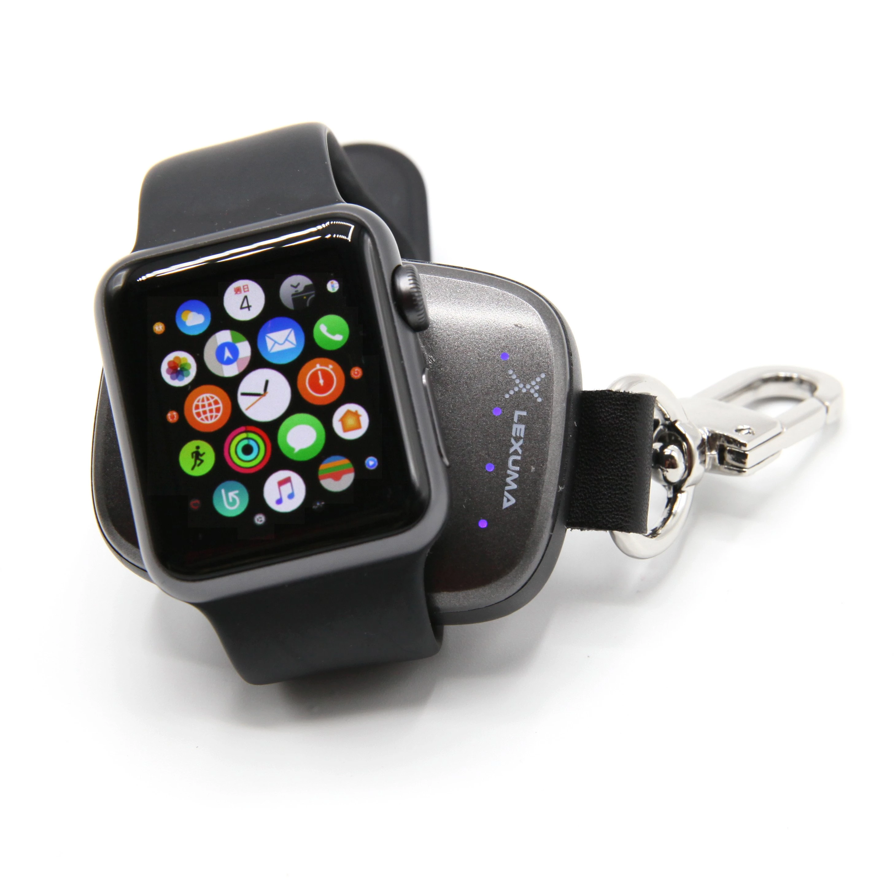 Lexuma XTag Apple Watch Portable Charger External Battery Power Bank [MFi certified] for Apple Watch Series 1 to 5 - GadgetiCloud