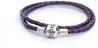 
Pandora Moments Double Woven Leather Bracelet - Purple #590705CPE-D2 38cm