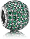 
Pandora  SEND A GIFT IDEA Green Pavé Ball Charm #791051CZN