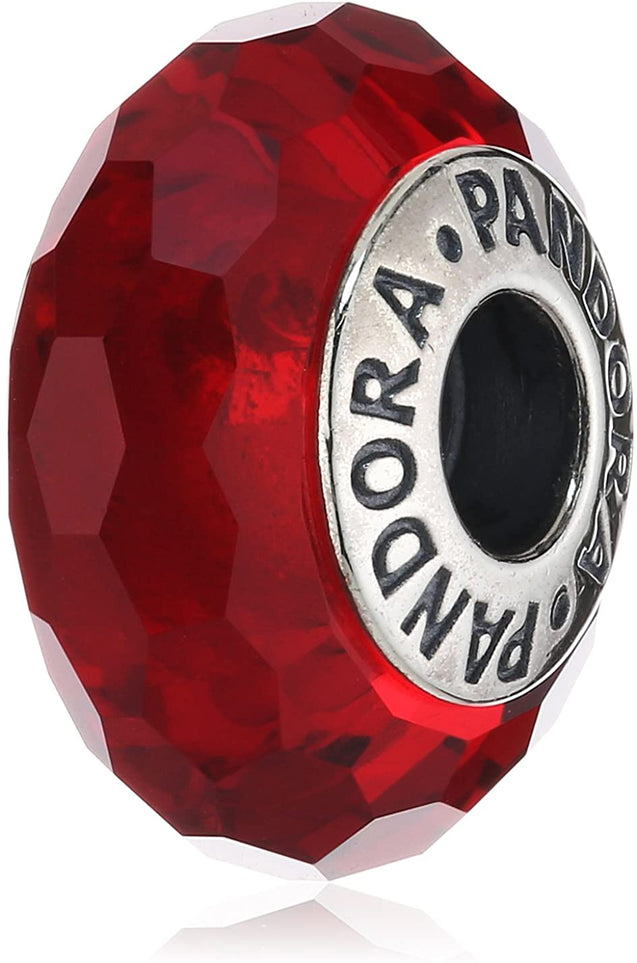 Pandora Red Faceted Murano Charm #791066