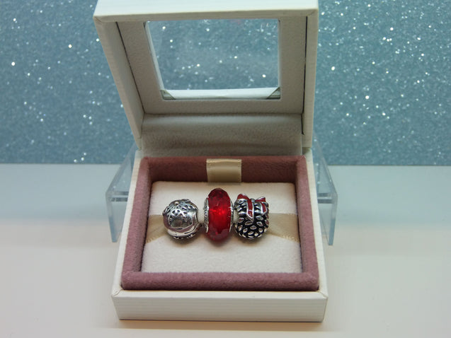 Pandora Red Faceted Murano Charm #791066