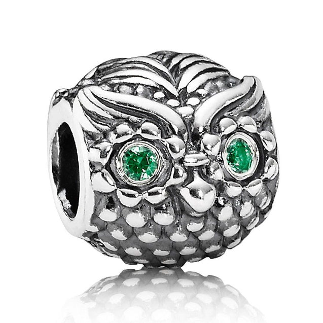 Pandora Wise Owl Charm #791211CZN