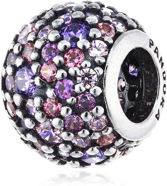 Pandora Pink sparkles pavé ball charm #791261ACZMX