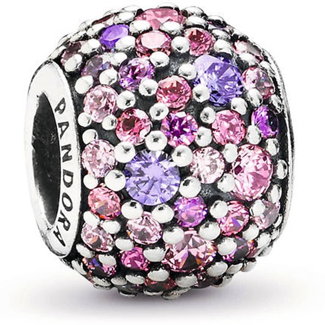 Pandora Pink sparkles pavé ball charm #791261ACZMX