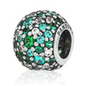 
Ocean Mosaic Pavé Ball Charm #791261MCZMX