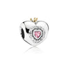 
Pandora Pink Princess Heart Charm #791375PCZ