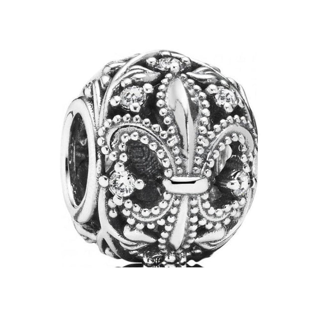 Pandora Fleur de Lis Openwork Charm #791378CZ