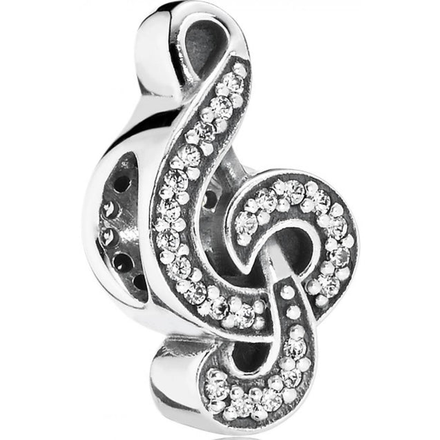 Pandora Sweet Music Charm #791381CZ