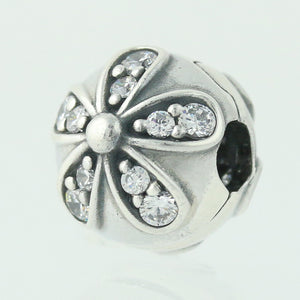 Pandora SEND A GIFT IDEA Dazzling Daisies Clip Charm #791493CZ