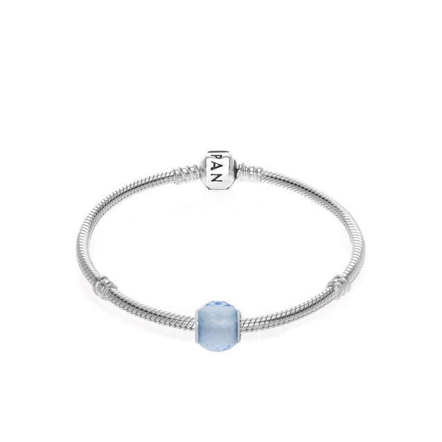 Pandora Blue Petite Facets Charm #791499SBQ