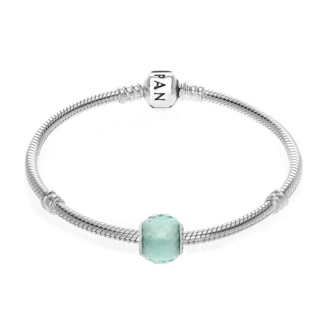 Pandora Green Petite Facets Charm #791499SGQ