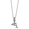 
Pandora Dolphin silver dangle with cubic zirconia #791541CZ