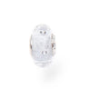 
Pandora White Fizzle Murano Charm #791617CZ