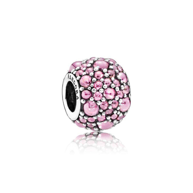 Pandora Pink Shimmering Droplets Charm #791755PCZ