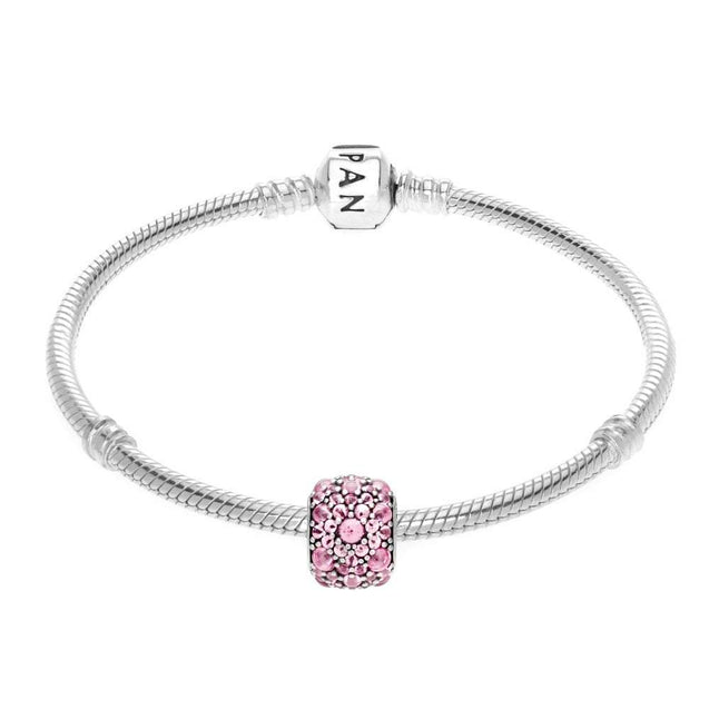 Pandora Pink Shimmering Droplets Charm #791755PCZ