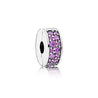 
Pandora Purple Pavé Clip Charm #791817CFP