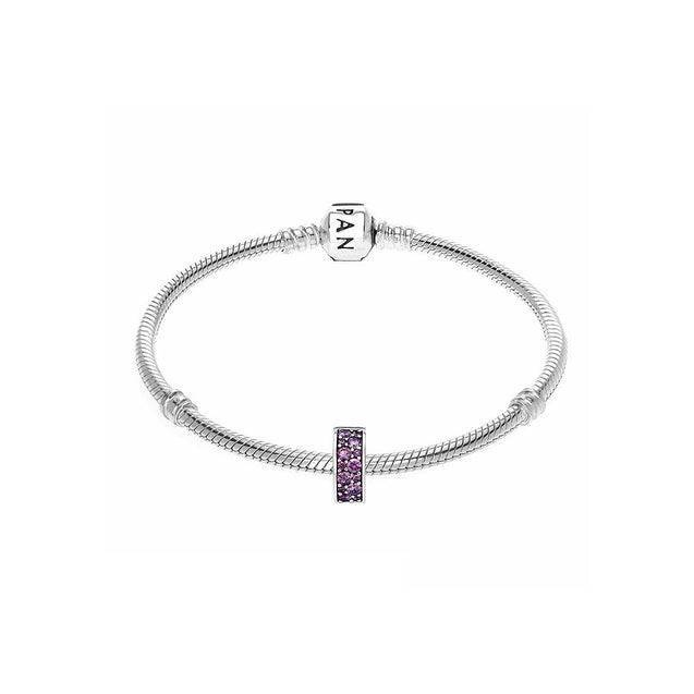 Pandora Purple Pavé Clip Charm #791817CFP