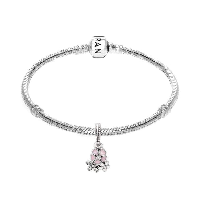 Pandora Poetic Blooms Pendant Charm #791824ENMX