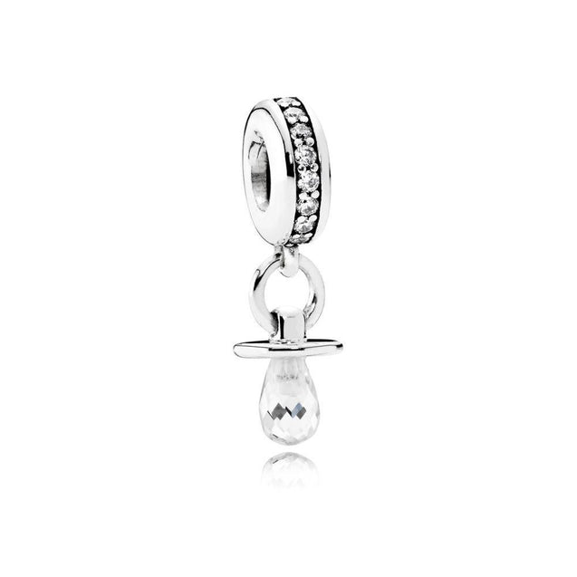 Pandora Pacifier Dangle Charm #791890CZ