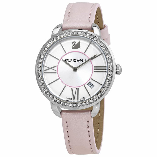 SWAROVSKI Aila Day Quartz Crystal White Dial Ladies Watch #5182189