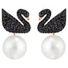 
SWAROVSKI Swarovski Iconic Swan Pierced Earring Jackets #5193949