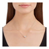 
SWAROVSKI Edify Clear Crystal & Pearl Rhodium Small Necklace #5213361