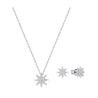 
SWAROVSKI Fizzy Clear Crystal Small Necklace & Earring Set #5253054