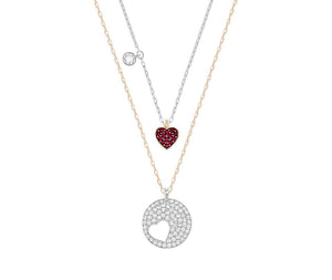 SWAROVSKI Crystal Wishes Heart Pendant Set  #5255351