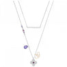 
SWAROVSKI Glowing Clover Necklace - Purple #5273297